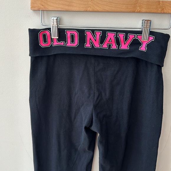 Old Navy Bootcut Black Lounging Pants Girls Size 10-12 - Picture 2 of 9